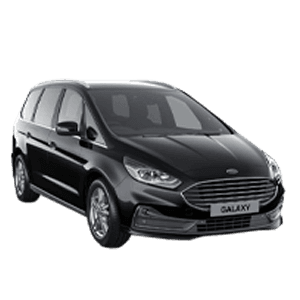 Ford Galaxy 7 seater manual hire vehicle in Wigan