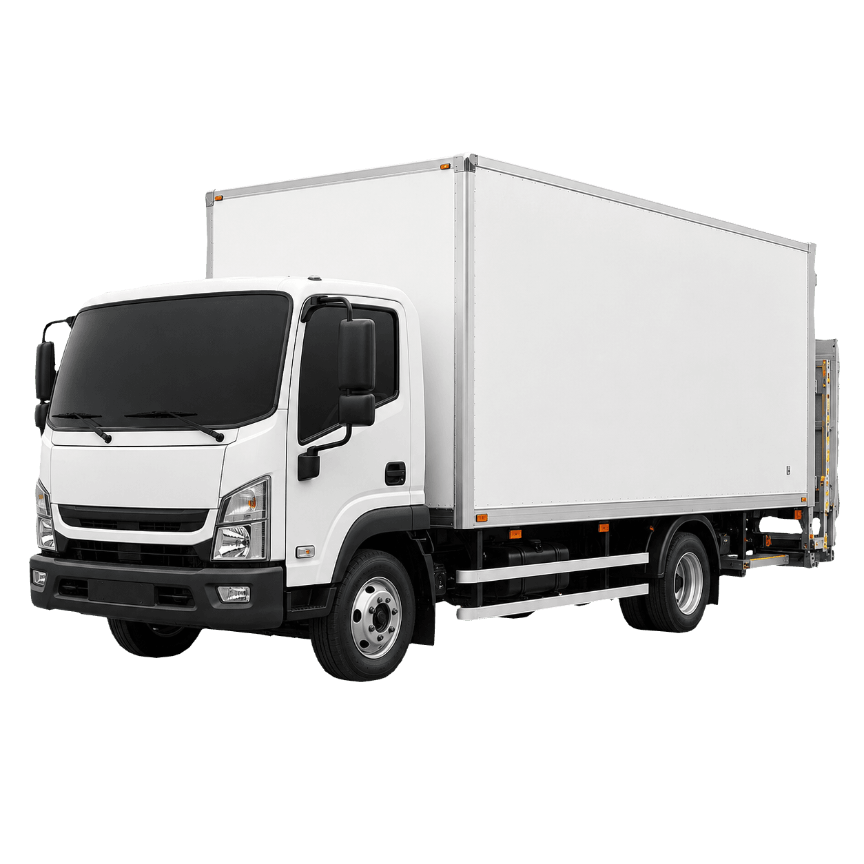 7.5 tonne box truck with tail lift for Wigan deliveries