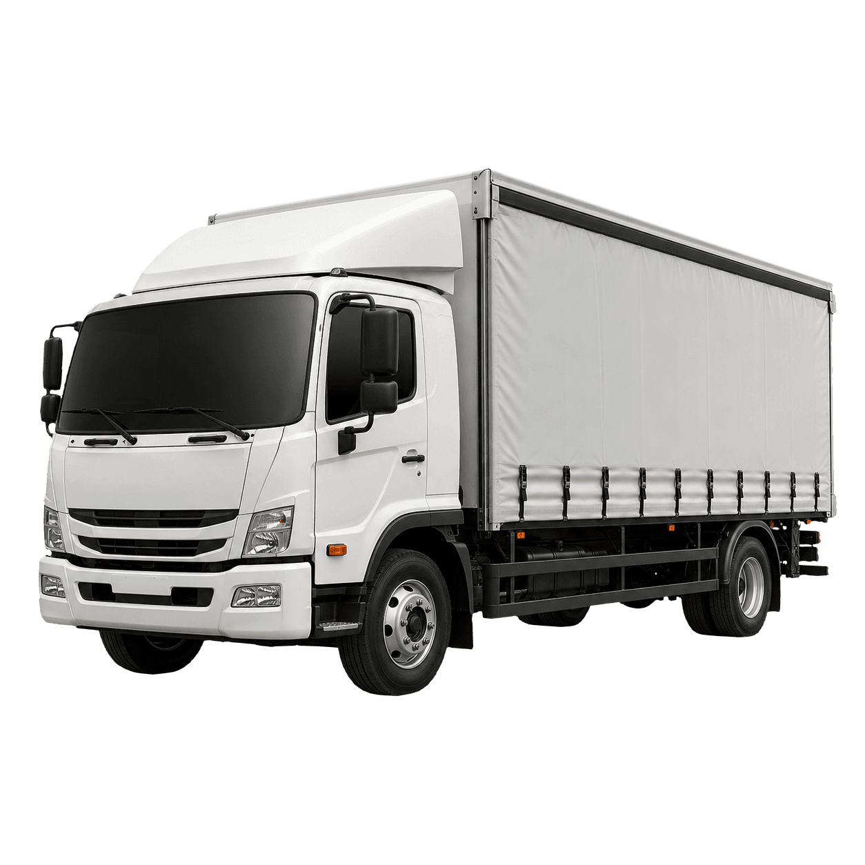7.5 tonne curtain side truck for loading access in Wigan
