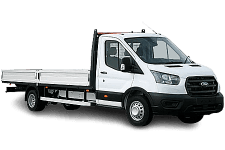 Ford Transit dropside van for open load carrying